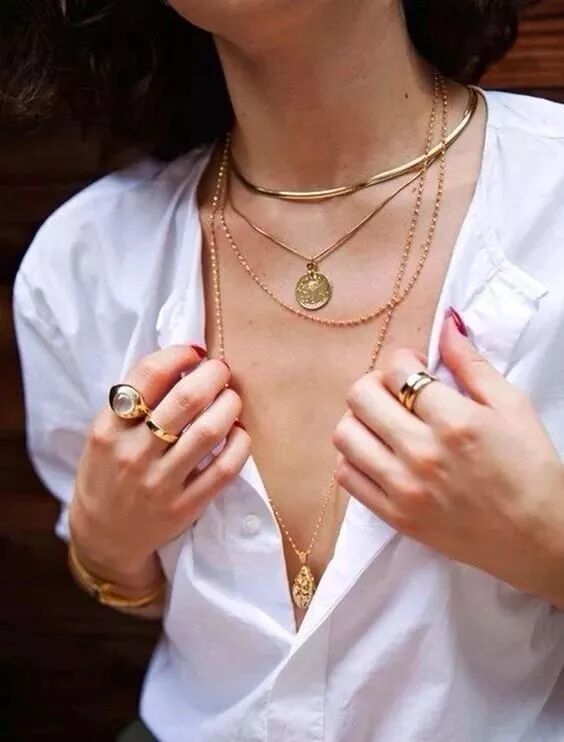 穿毛衣搭什么项链好看,毛衣和毛衣链的搭配