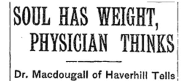 测灵魂有多重怎么测,科学家测试灵魂是否存在