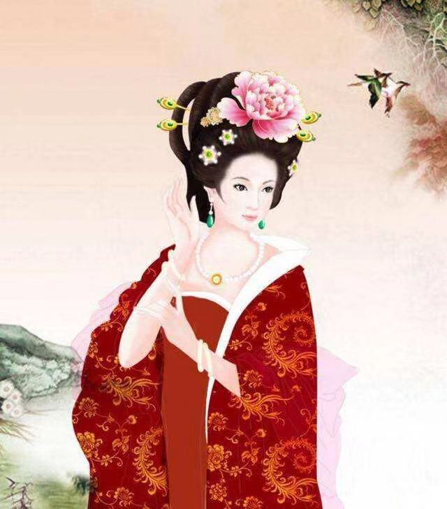 长恨歌玉环飞天改编,长恨歌中如何表现杨玉环专宠