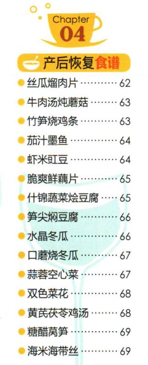 孕产妇营养食谱推荐,孕妇营养餐100例食谱图