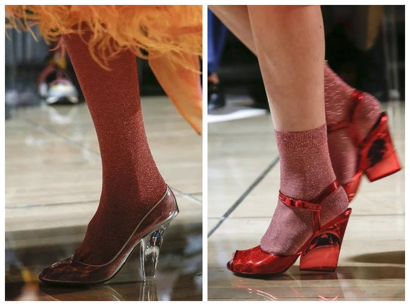 流行袜子外穿不露脚踝,袜子百搭外穿潮流