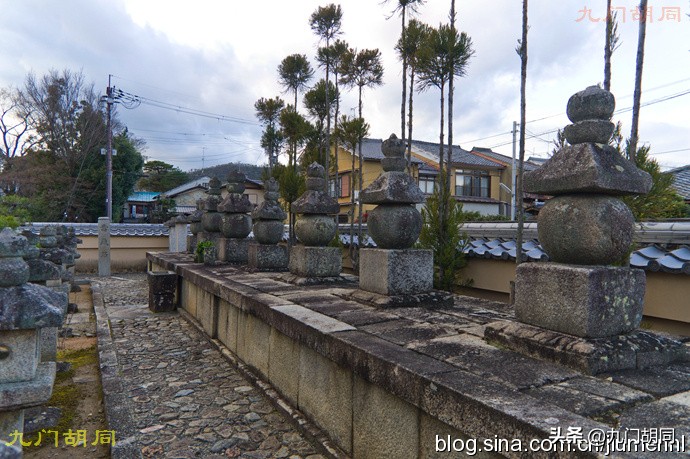 京都大德寺的庭院,织田信长墓地图片大全