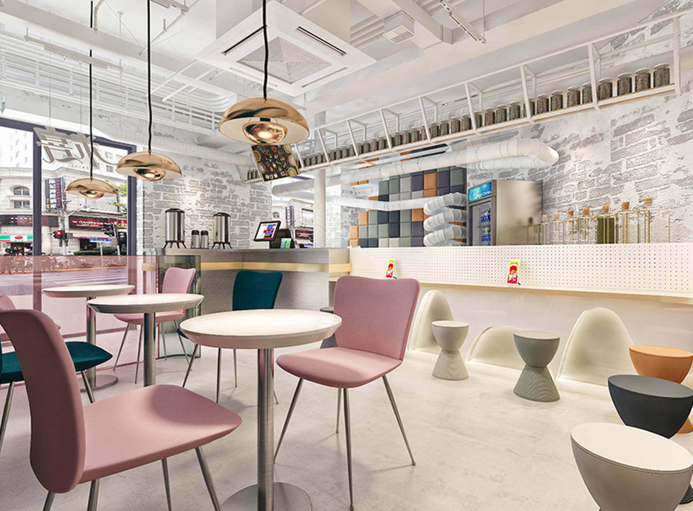 餐饮店设计装修厂家推荐,东坡餐饮门店装修设计案例