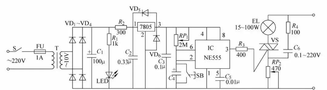44种电工实用电路图,电工必会的10个电路图