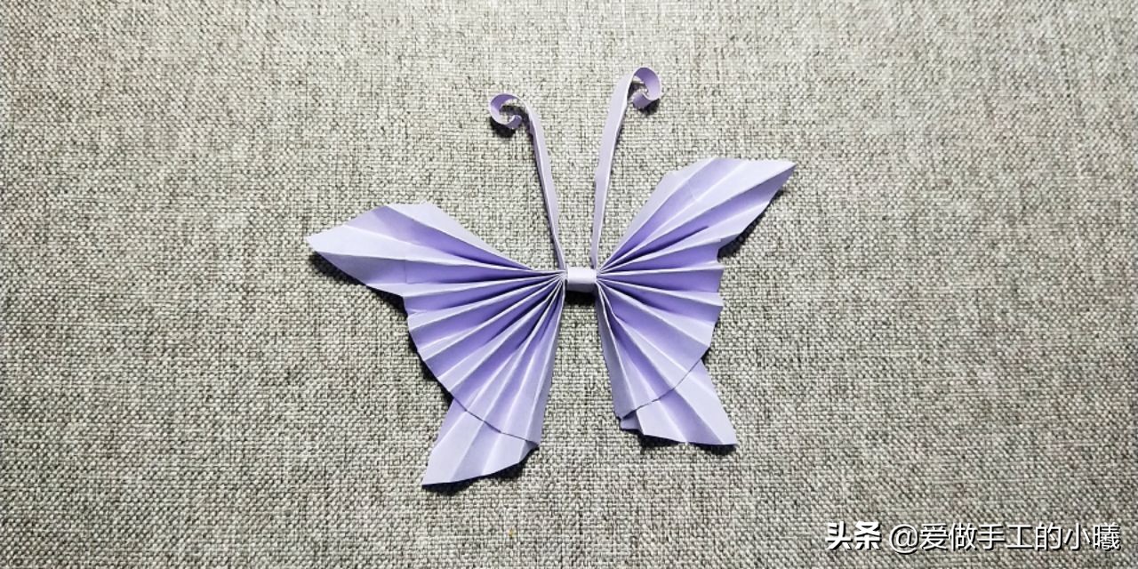 小蝴蝶折纸教程简单,小蝴蝶折纸手工教程大班