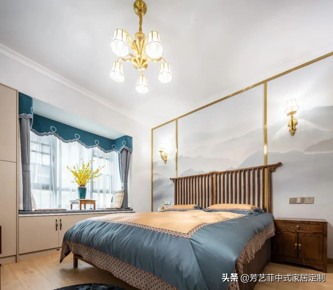 新中式家具简单大气图,新中式家具秀气