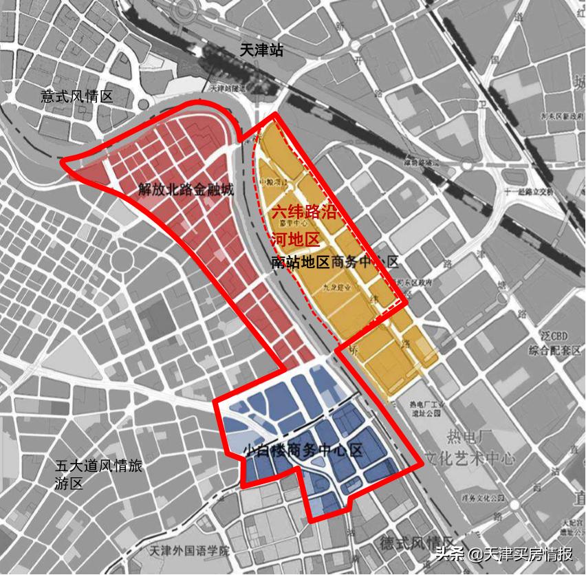 天津海河城建图,海河柳林活力复兴街区