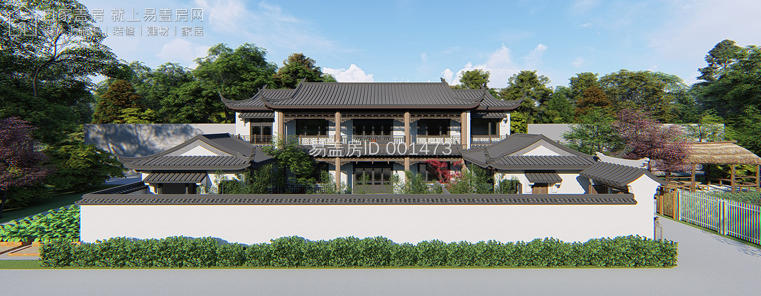 20套最全中式四合院大全,最经典的中式两层四合院