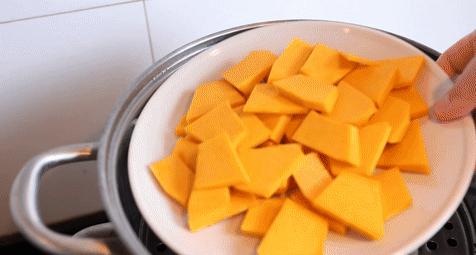 南瓜饼怎么炸又酥又香又脆,南瓜饼不要油炸的做法