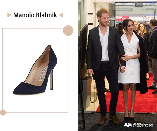 梅根穿的什么牌子高跟鞋,梅根王妃尖头红底高跟鞋图片