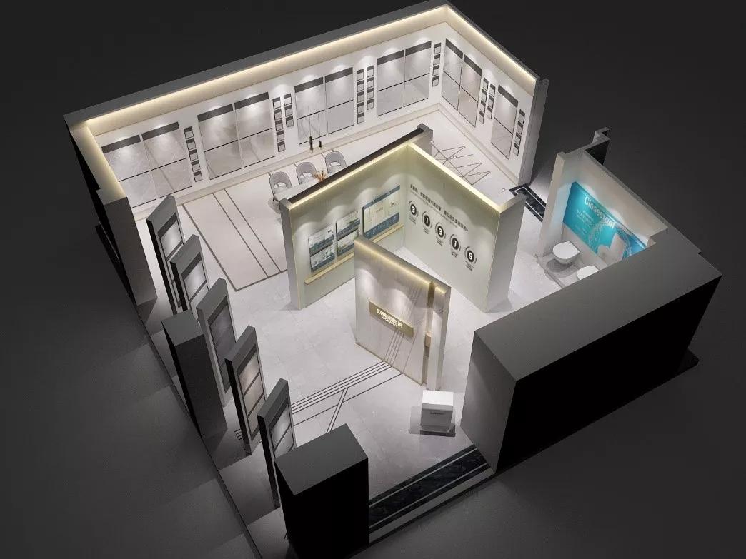 欧神诺瓷砖智慧门店,欧神诺闪光瓷砖