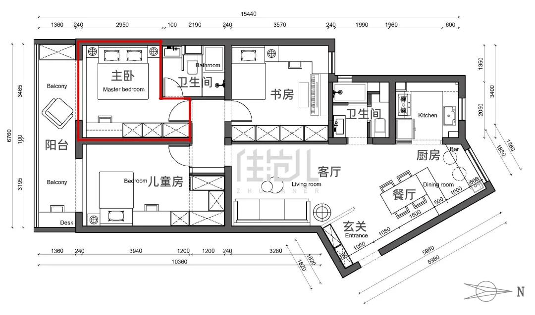 绝了!100㎡两娃之家零杂物,鸡肋空间原地增值20万