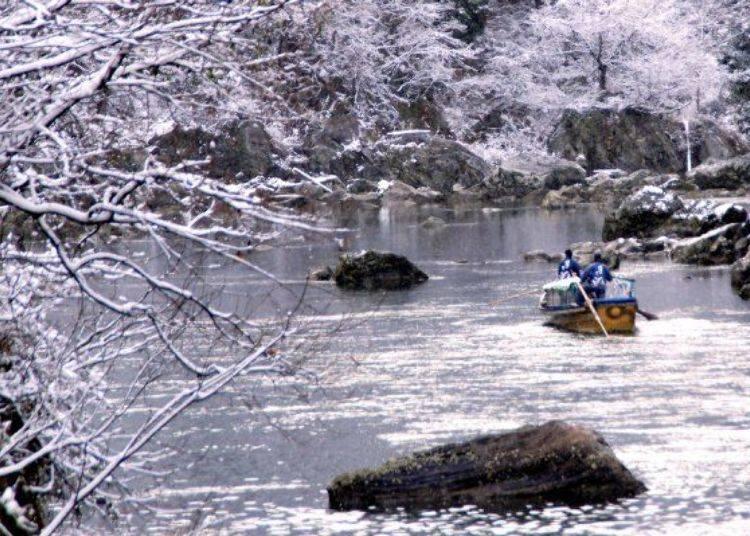 京都保津川,日本京都游船