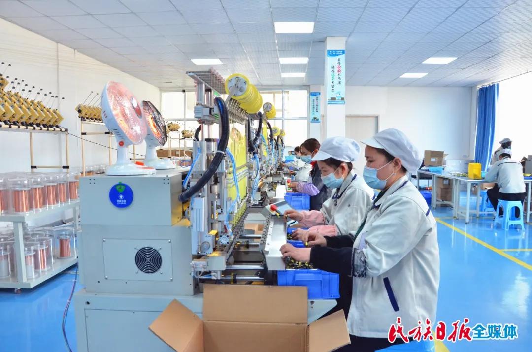 新型“引擎”在轰鸣 发展“星火”正燎原——甘肃省临夏州康乐县引进临夏科司特电子科技有限公司纪实