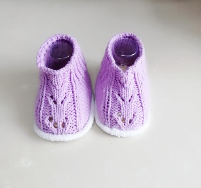 给你的宝宝织一双漂亮的毛线鞋吧,小孩毛线鞋织法5岁要织多少针