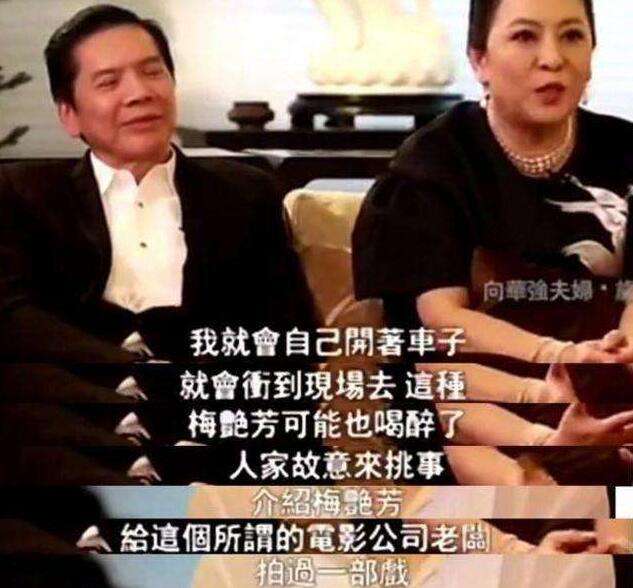 梅艳芳被谁打一巴掌拍成电影,梅艳芳黑社会事件