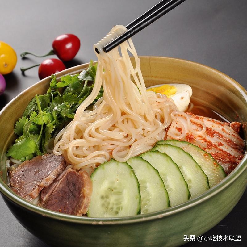 正宗朝鲜冷面技术配方教程分享,朝鲜冷面配方及制作方法