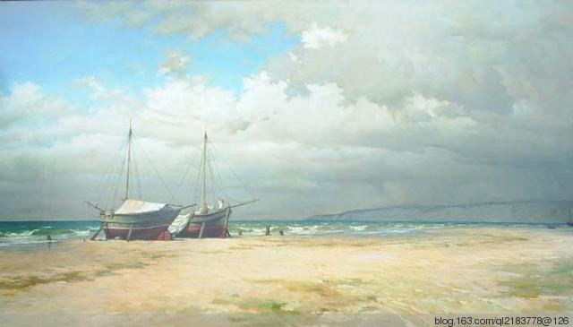 俄残荷罗斯油画风景70幅,俄罗斯画家的油画如诗如画美极了