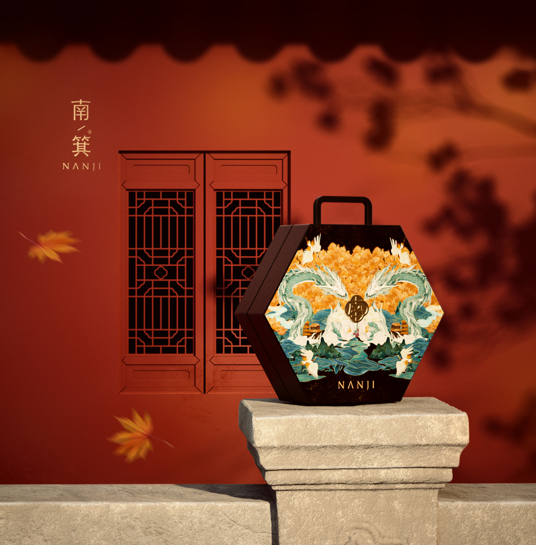 美妆品牌设计效果图,国潮美妆形象设计