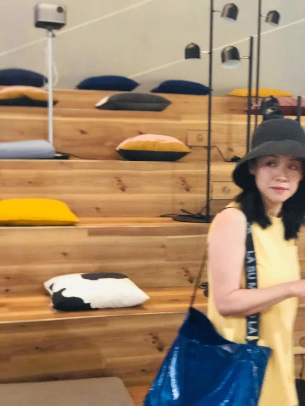 刘琳眼角皱纹照片,刘琳谈皱纹