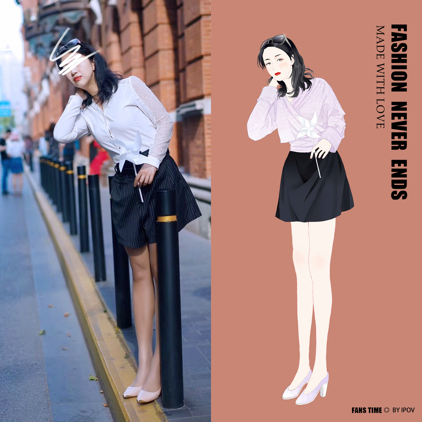 建议腿短的女生，一定要试试这5种搭配，超显腿长