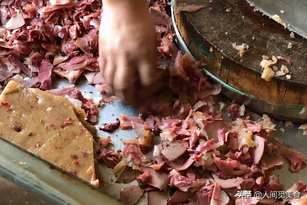 石家庄出名的烧饼夹肉,通州特别火特别便宜的烧饼夹肉