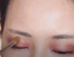 大脸小眼睛眉毛画法,大脸小眼睛化妆教程