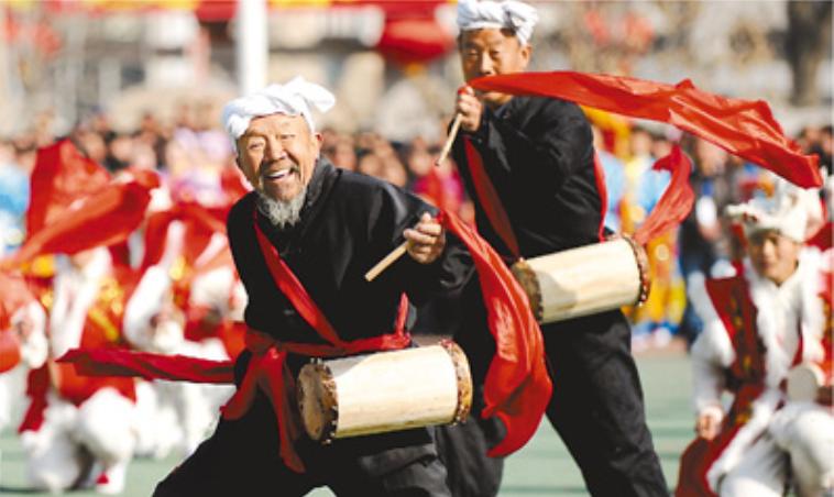 安塞腰鼓，陕北民众带给的震撼