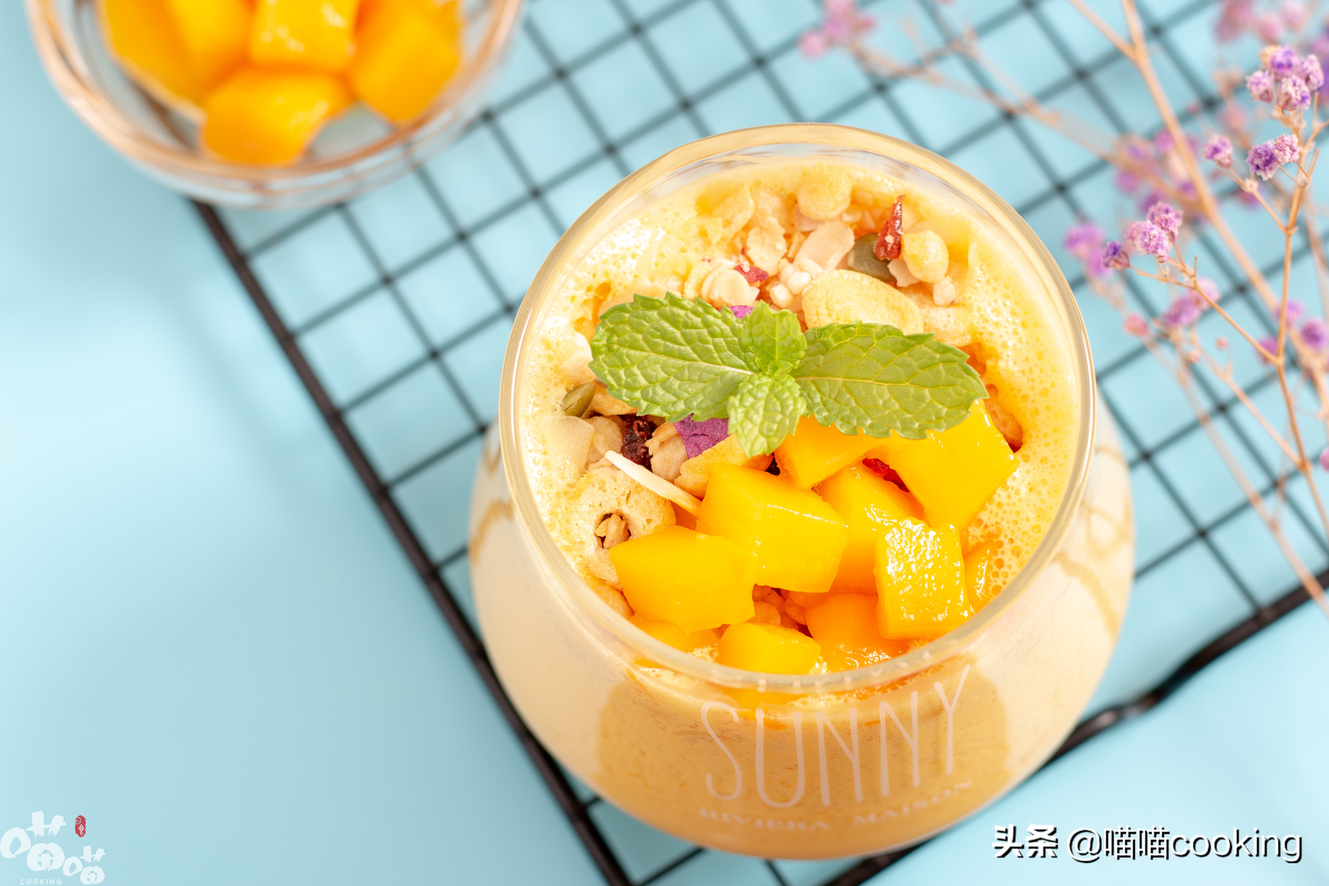 芒果简单易做的甜品做法,芒果控软糯香甜