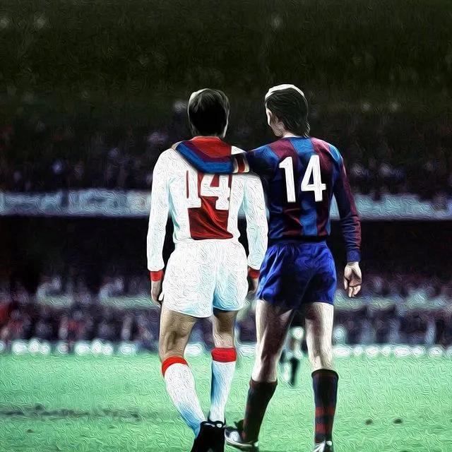 巴萨纪念克鲁伊夫,巴萨致敬克鲁伊夫