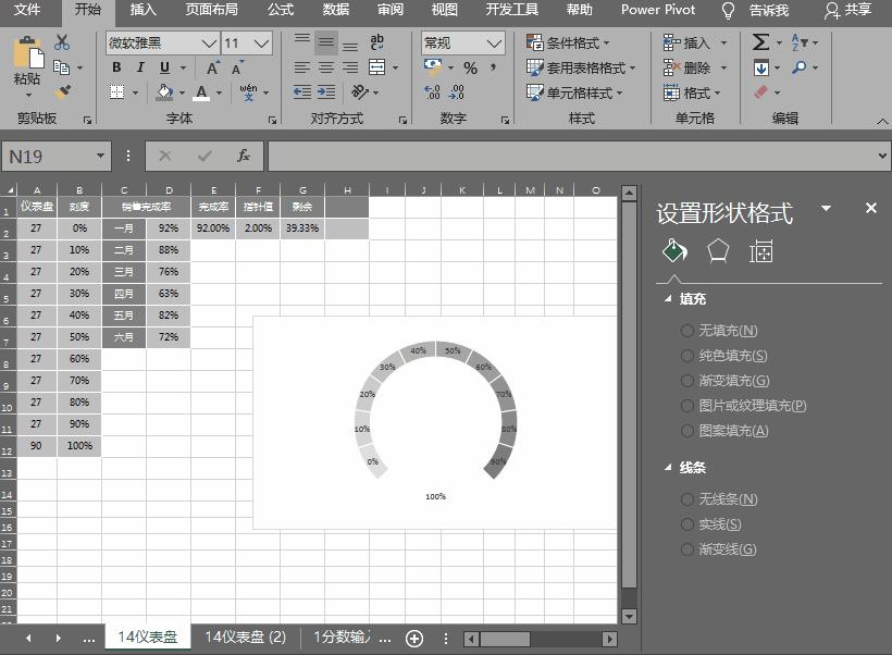 excel怎么把数字和百分比变成图表,excel做图表百分比折线图
