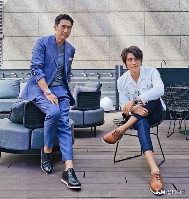 马德钟惠英红儿子,马德钟和他儿子的照片