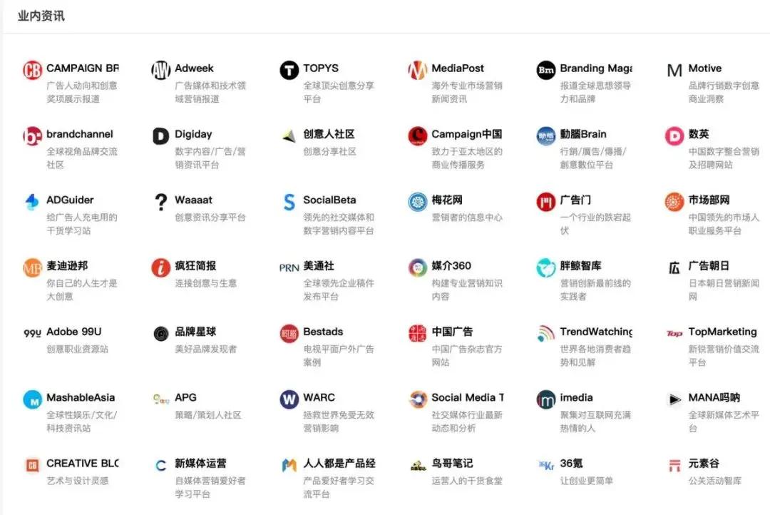 文案必备的五个网站,10个实用的文案网站