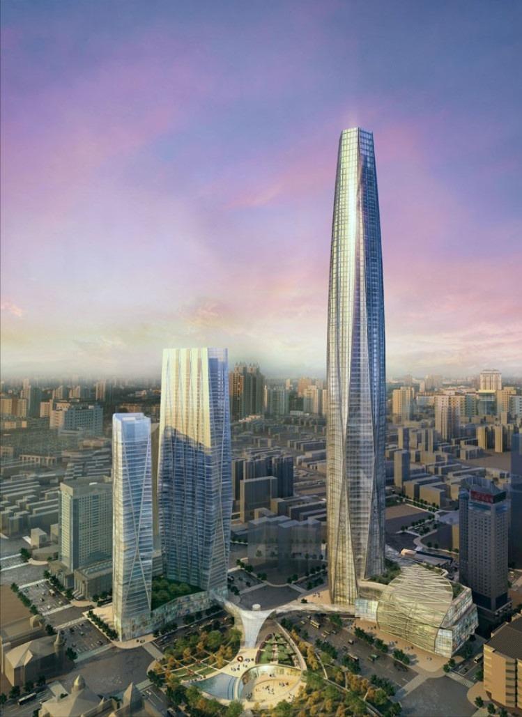 天津地标117大厦,天津十大地标建筑