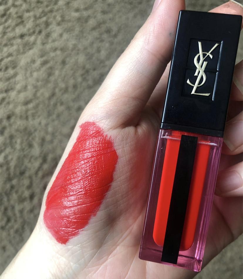 ysl612水光唇釉和阿玛尼206,ysl圣罗兰新品水光唇釉唇蜜601