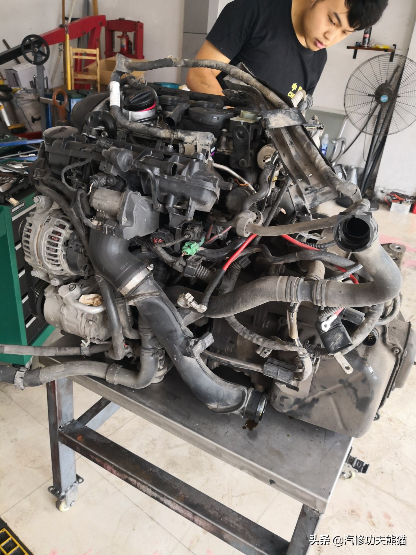 大众夏朗发动机大修维修费,进口大众夏朗大修