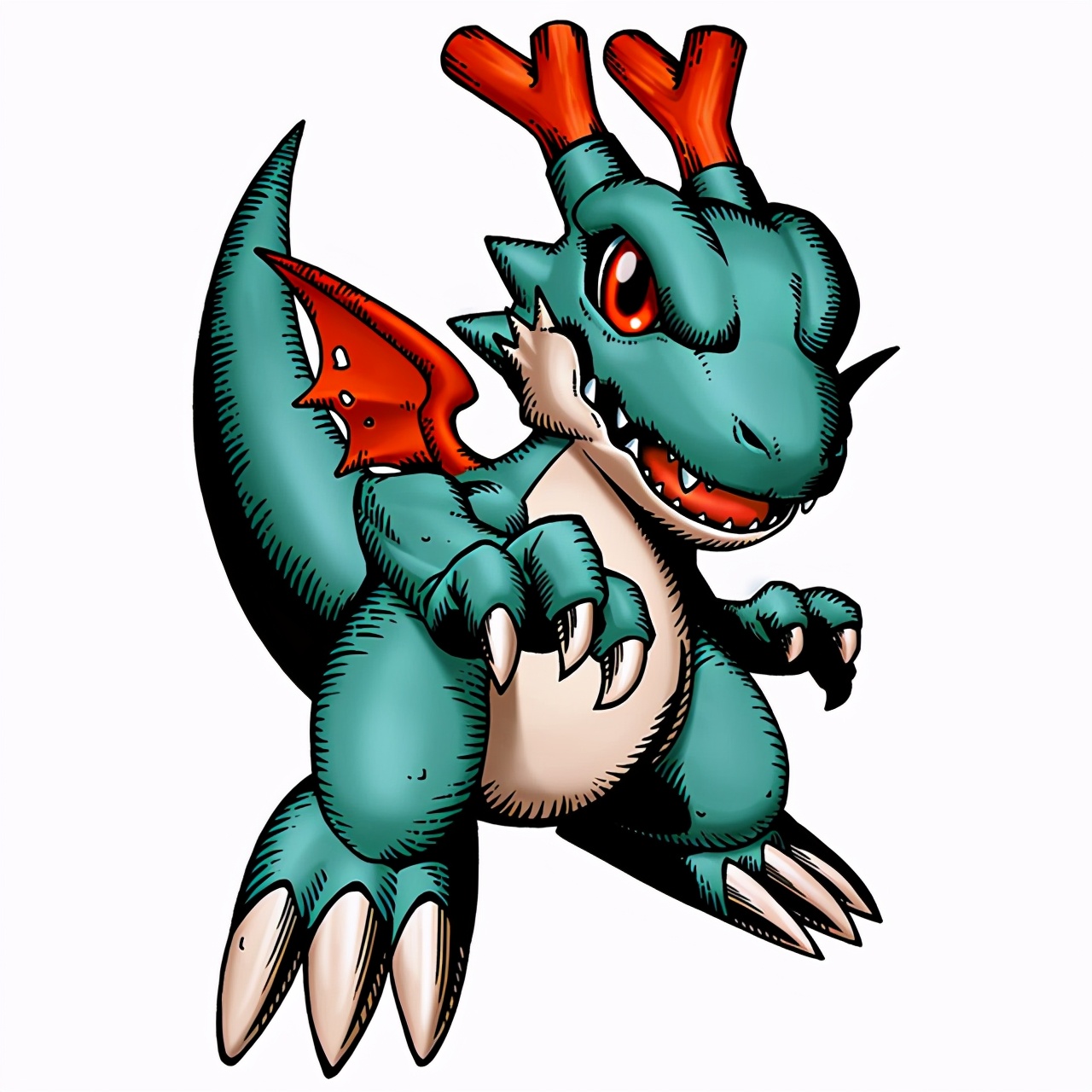 数码世界的天龙和地龙,最终融合为龙帝,上篇