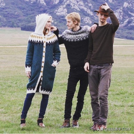 手工多彩毛线毛衣编织全部教程,彩虹线织什么花样毛衣好看