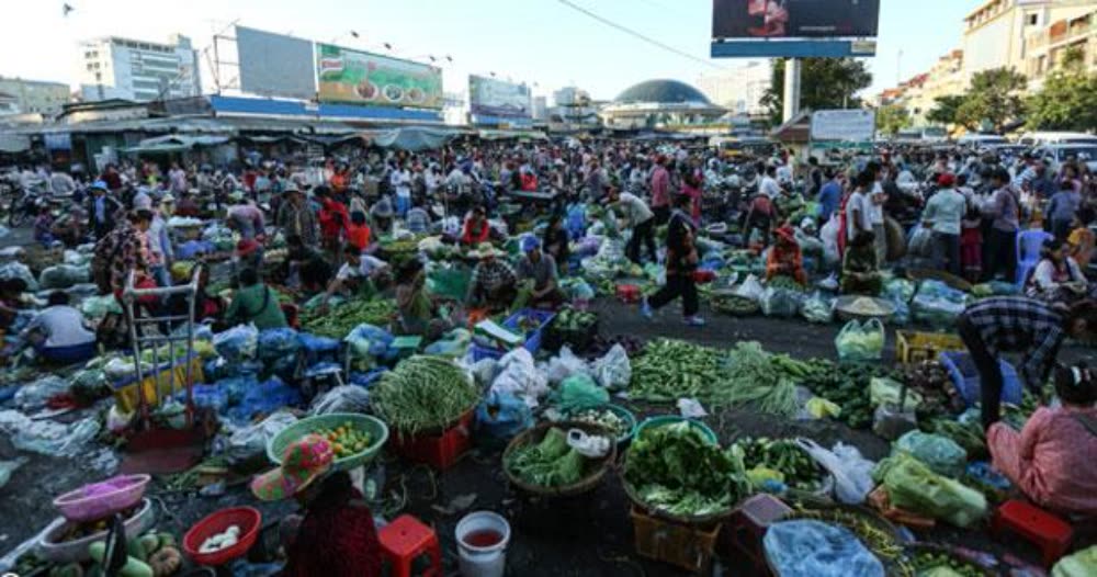 金边市五大市场各有千秋，你最喜欢哪一个？