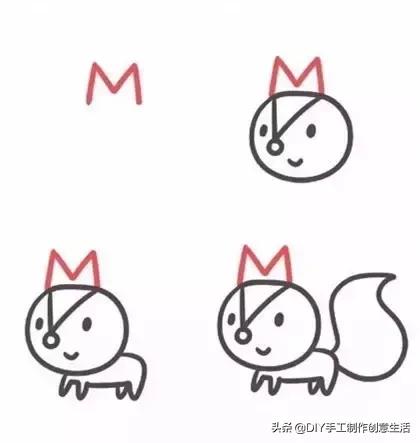 简笔画超简单步骤3笔,简笔画超简单教程