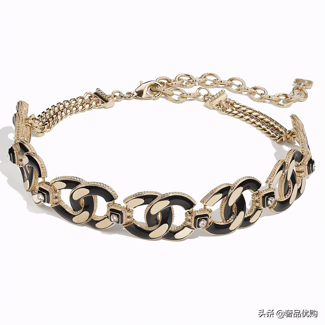 chanel首饰设计,chanel新款金色
