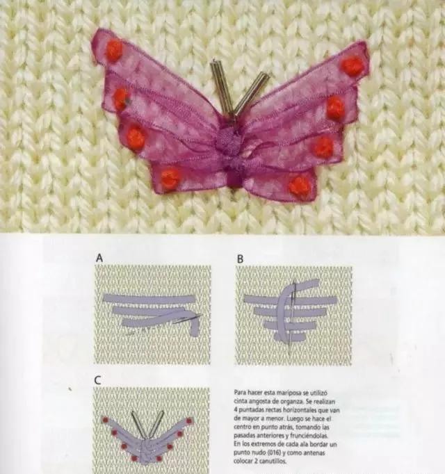 宝宝毛衣绣鱼图案,宝宝毛衣绣花朵图案