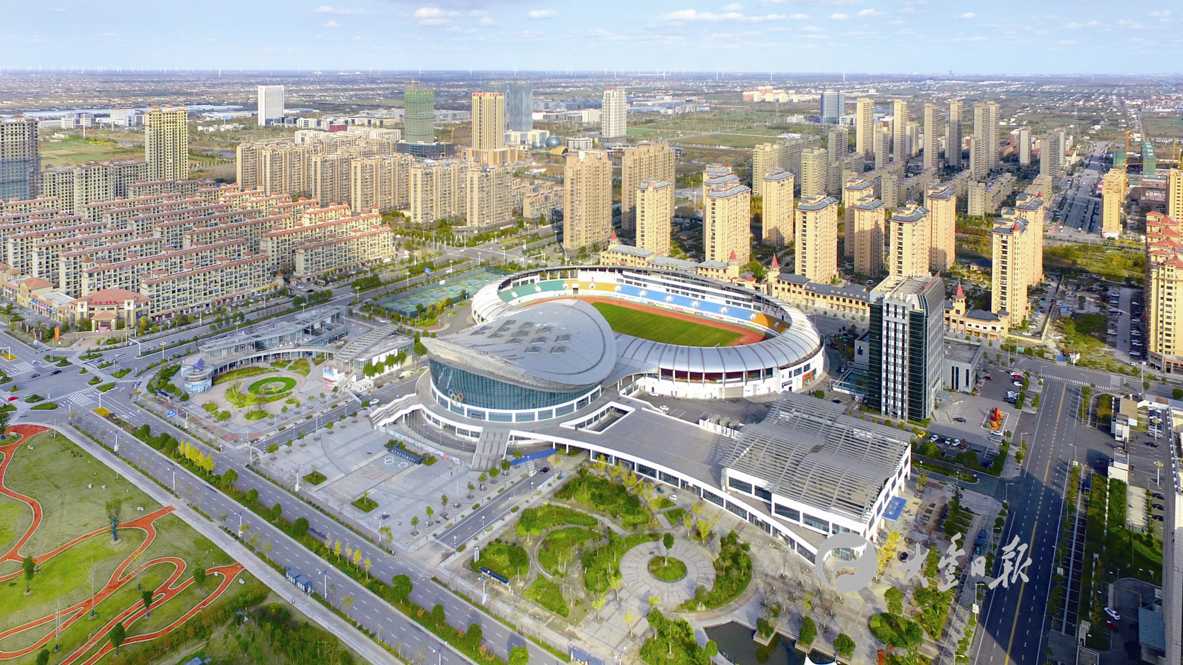 大丰奥林匹克体育中心,盐城市大丰区奥体中心体育馆