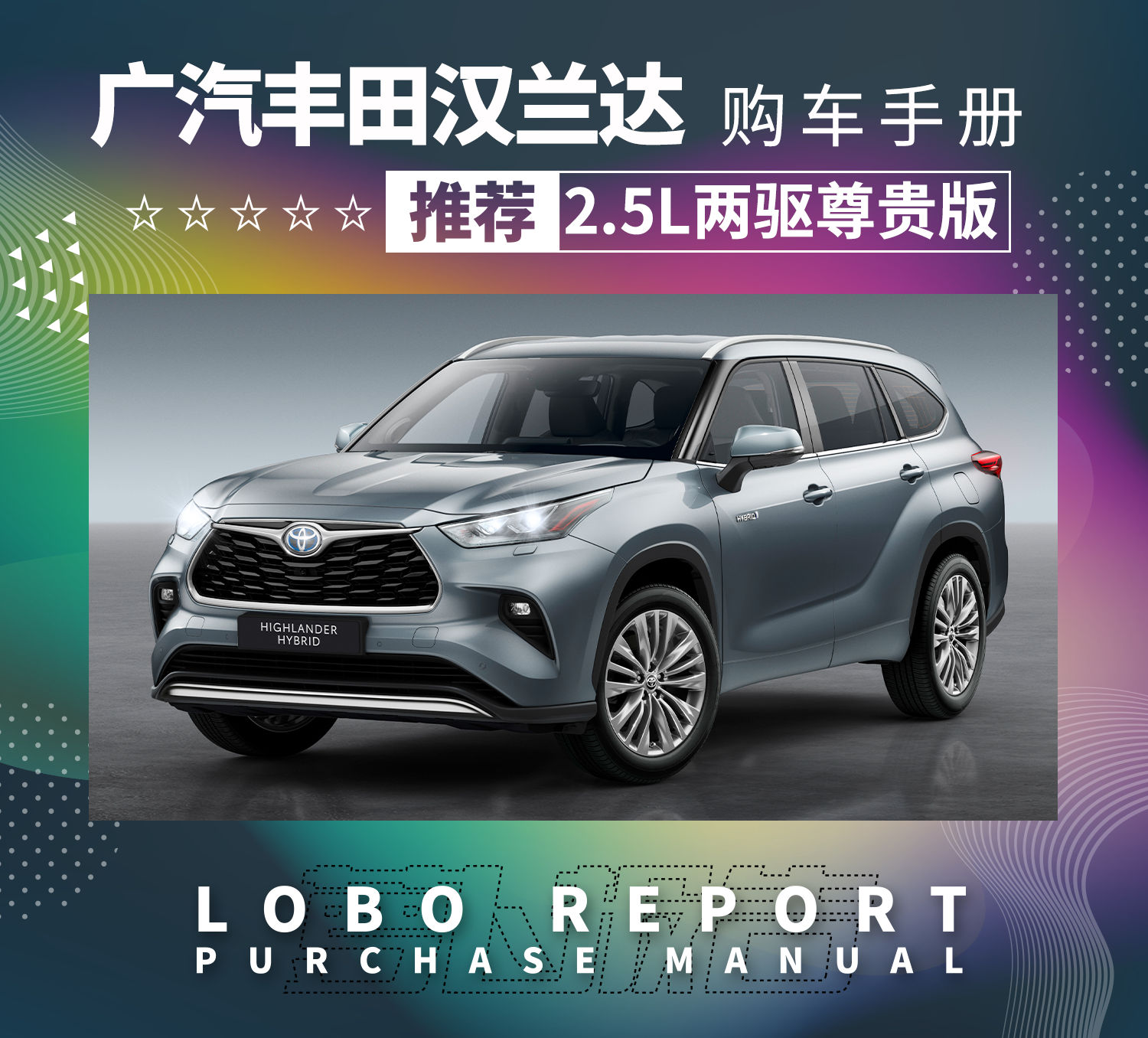 全新丰田汉兰达2023款丐版价格,丰田2022即将上市suv汉兰达