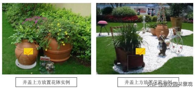 小区井盖景观美化,小区路面美化创意