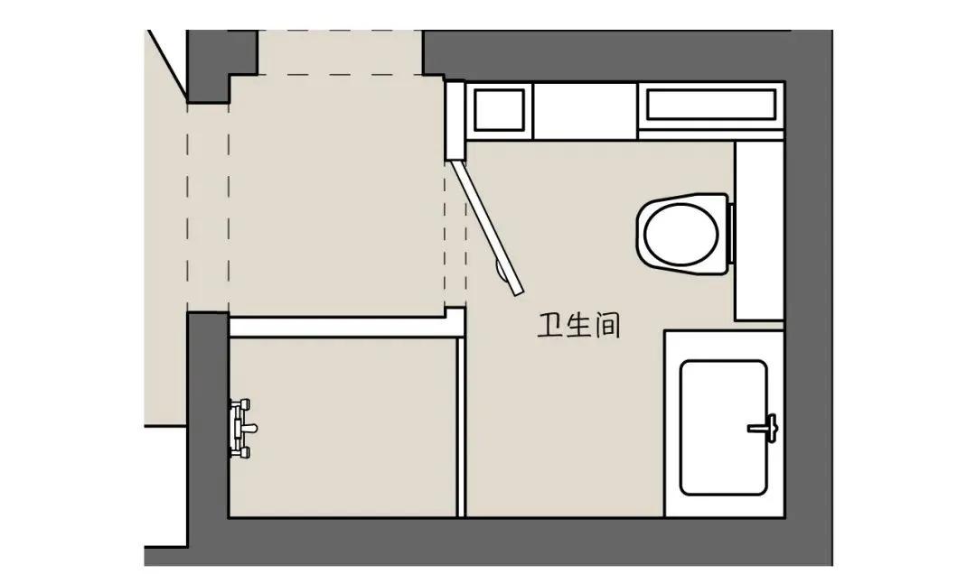 这家的电视柜既能收纳，也是喵星人乐园​