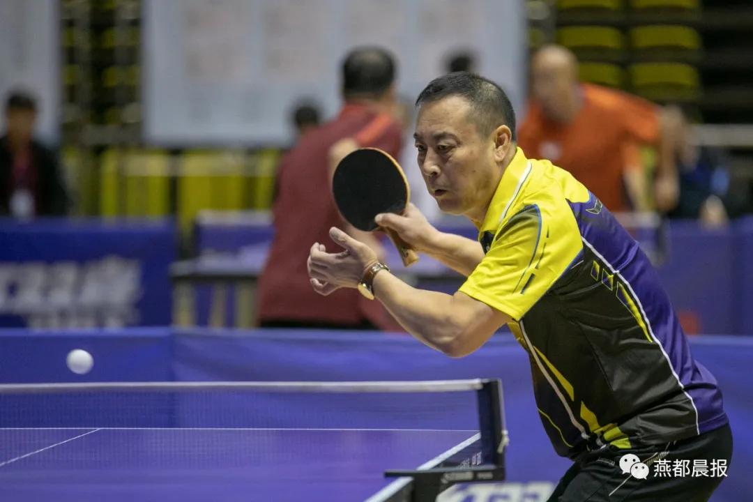 省老年人运动会乒乓球赛在朝阳举行