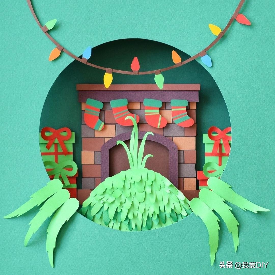 又好看又好玩的手工剪纸教程,剪纸手工教程复杂立体感强