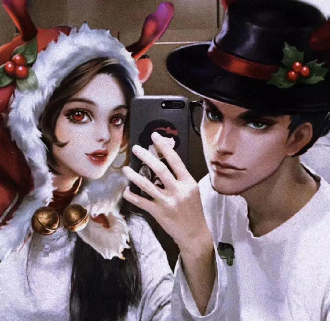 王者荣耀情侣头像不明显,王者荣耀情侣头像曜和西施