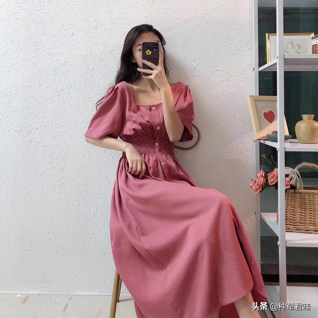 蓝色系的夏季穿搭,夏季高品质甜酷风穿搭